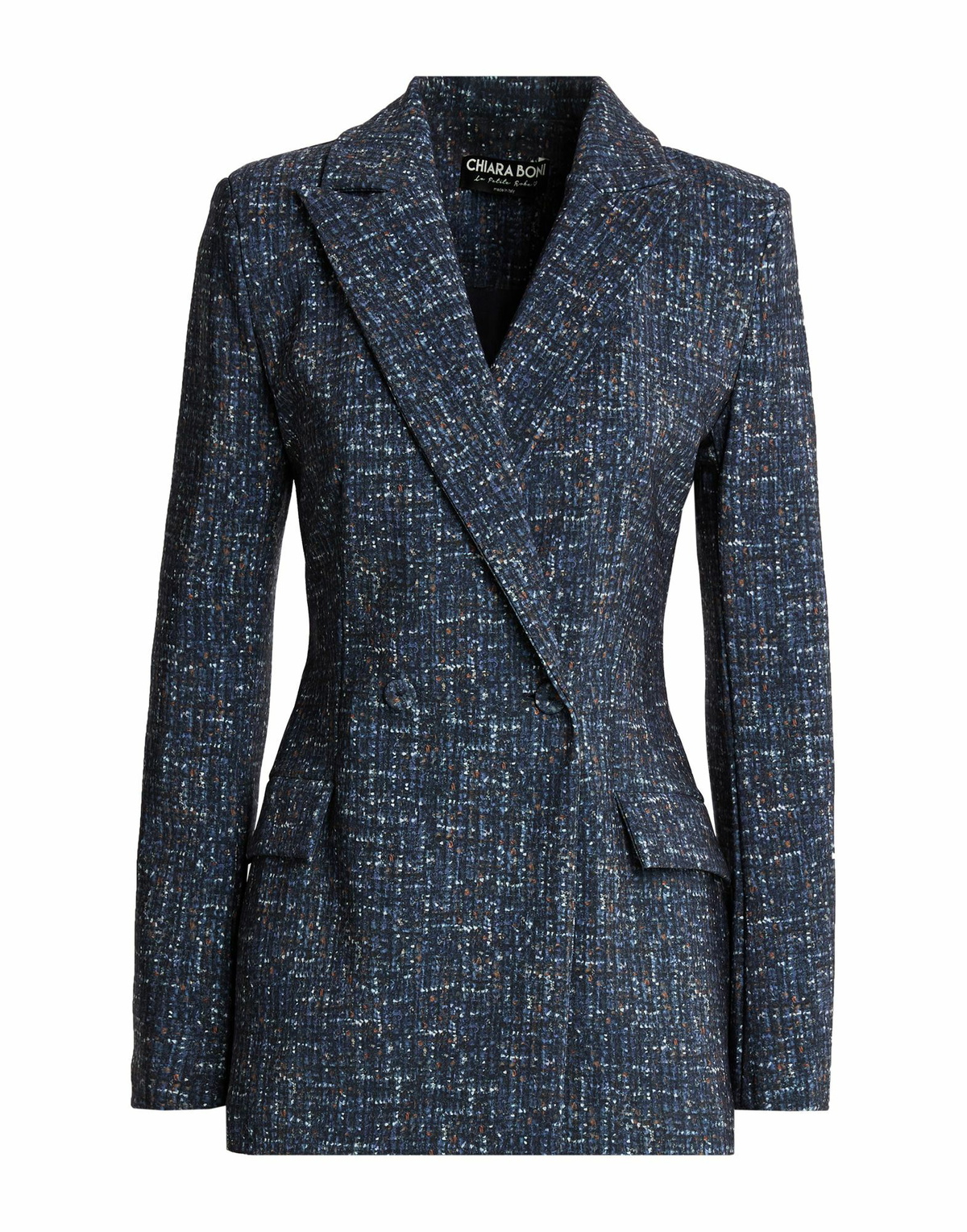 Chiara Boni La Petite Robe Womens Blazer in Blue