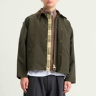 Barbour Men's OS Reversible Transporter Casual Jacket in Sage/Ancient Tartan