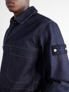 Stone Island - STONE ISLAND DENIM Indigo Raw Jacket - Blue