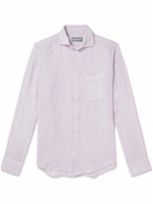 Canali - Linen Shirt - Pink