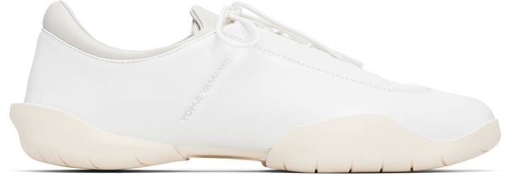 Photo: Y-3 White Regu Sneakers