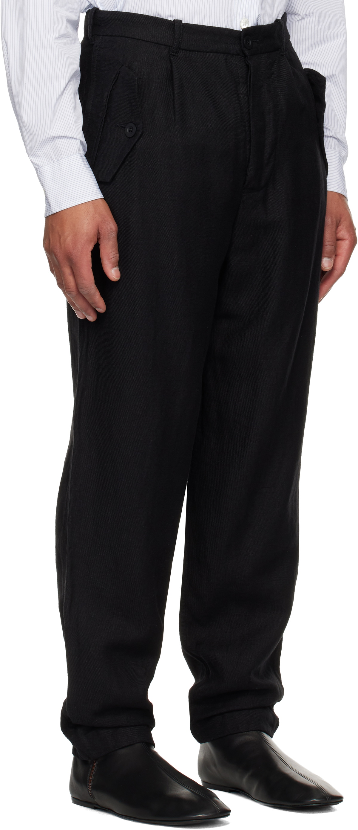 CASEY CASEY Black Hiroshi Trousers