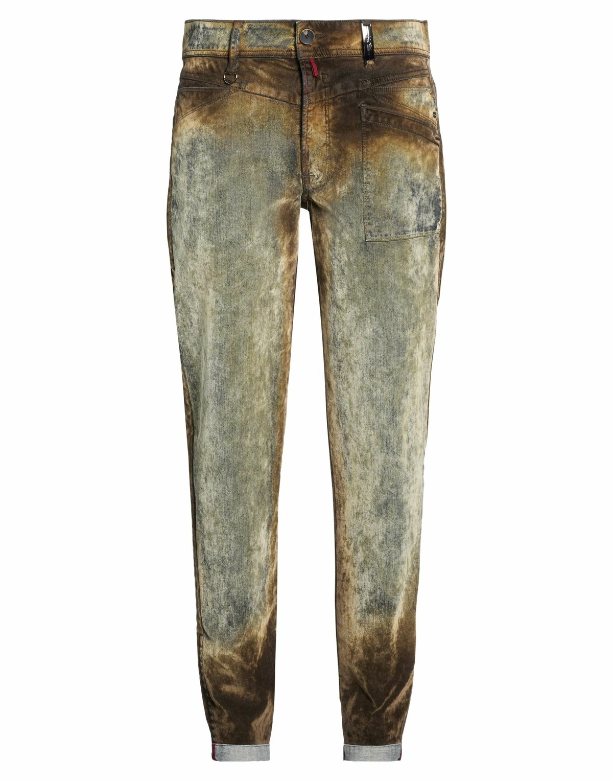 High Womens Jeans in Military green
