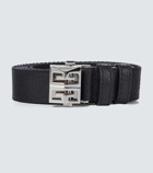 Givenchy - 4G buckle canvas belt