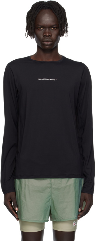 Photo: District Vision Black Ultralight Aloe Long Sleeve T-shirt