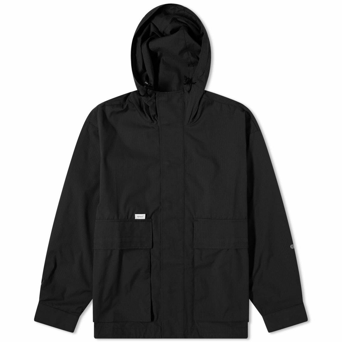 WTAPS Men's 06 Hooded Shirt Jacket in Black
