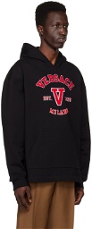 Versace Black Varsity Hoodie