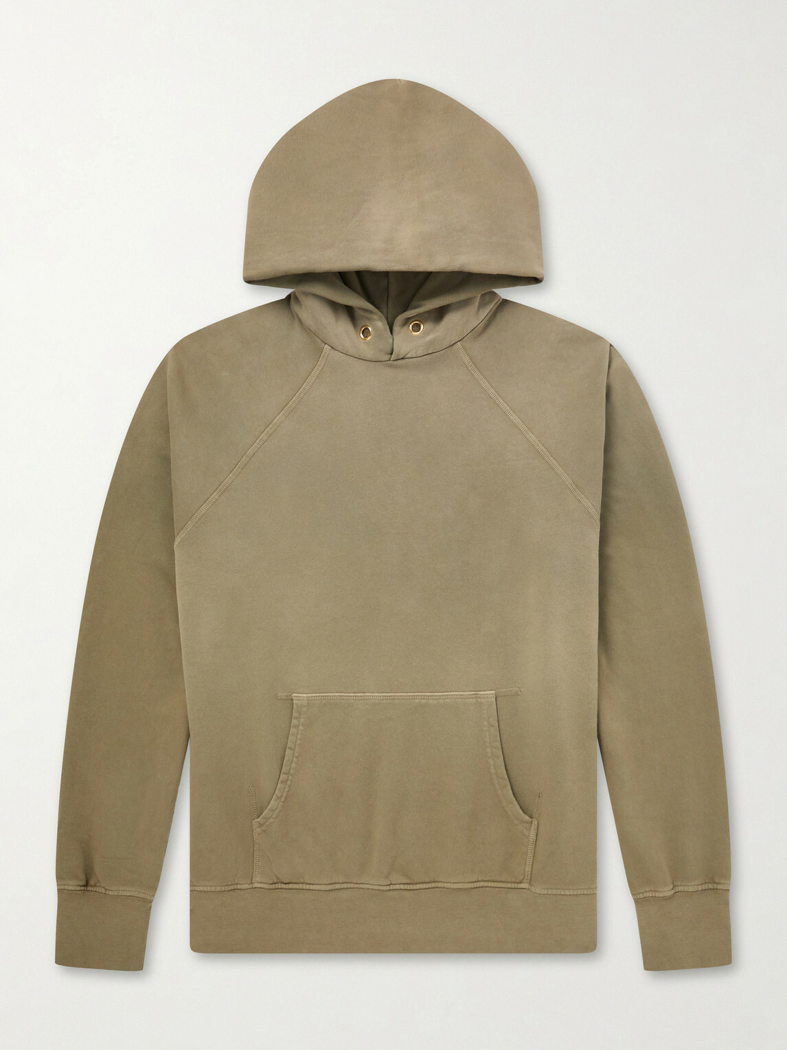 Les Tien - Cotton-Jersey Hoodie - Green