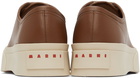 Marni SSENSE Exclusive Brown & Off-White Pablo Sneakers