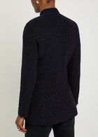 Liberowe Raja Metallic Tweed Jacket Navy