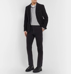 Officine Generale - Charcoal Slim-Fit Cotton-Corduroy Trousers - Men - Charcoal