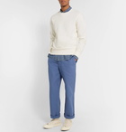 Mr P. - Loopback Cotton-Jersey Sweatshirt - Men - Ecru