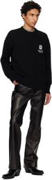AMIRI Black MA Chateau Sweater