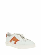Santoni Leather Sneakers