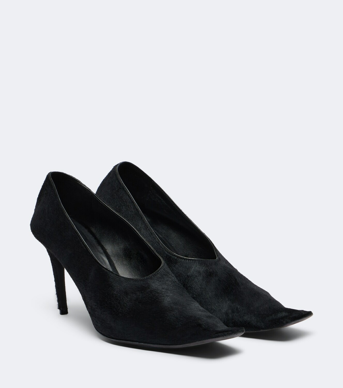 Khaite Marlene calf hair pumps