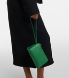Calvin Klein Collection Essential Case Mini leather clutch