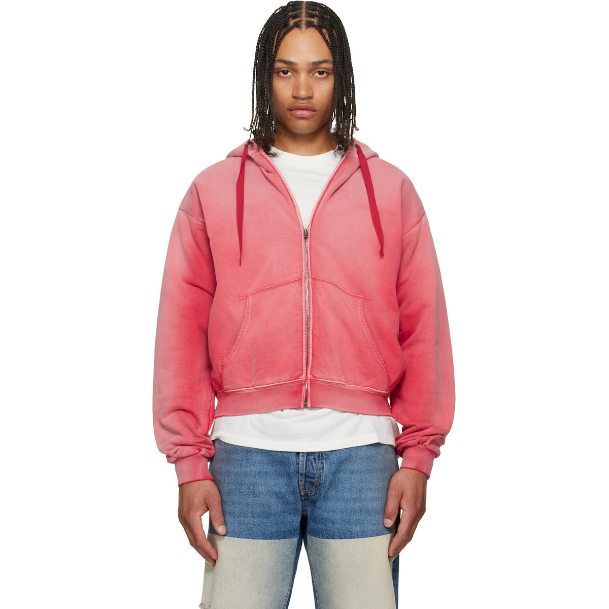 NO/FAITH STUDIOS Khaki 'Eifel-Therme' Hoodie