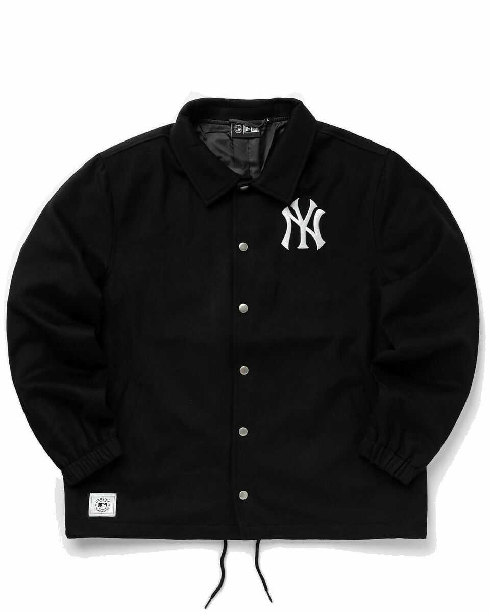 Photo: New Era Mlb Coaches Jacket New York Yankees Black - Mens - Overshirts