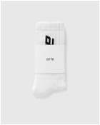 Arte Antwerp Arte Logo Vertical Socks White - Mens - Socks