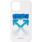 Off-White White and Blue Marker iPhone 12 Mini Case