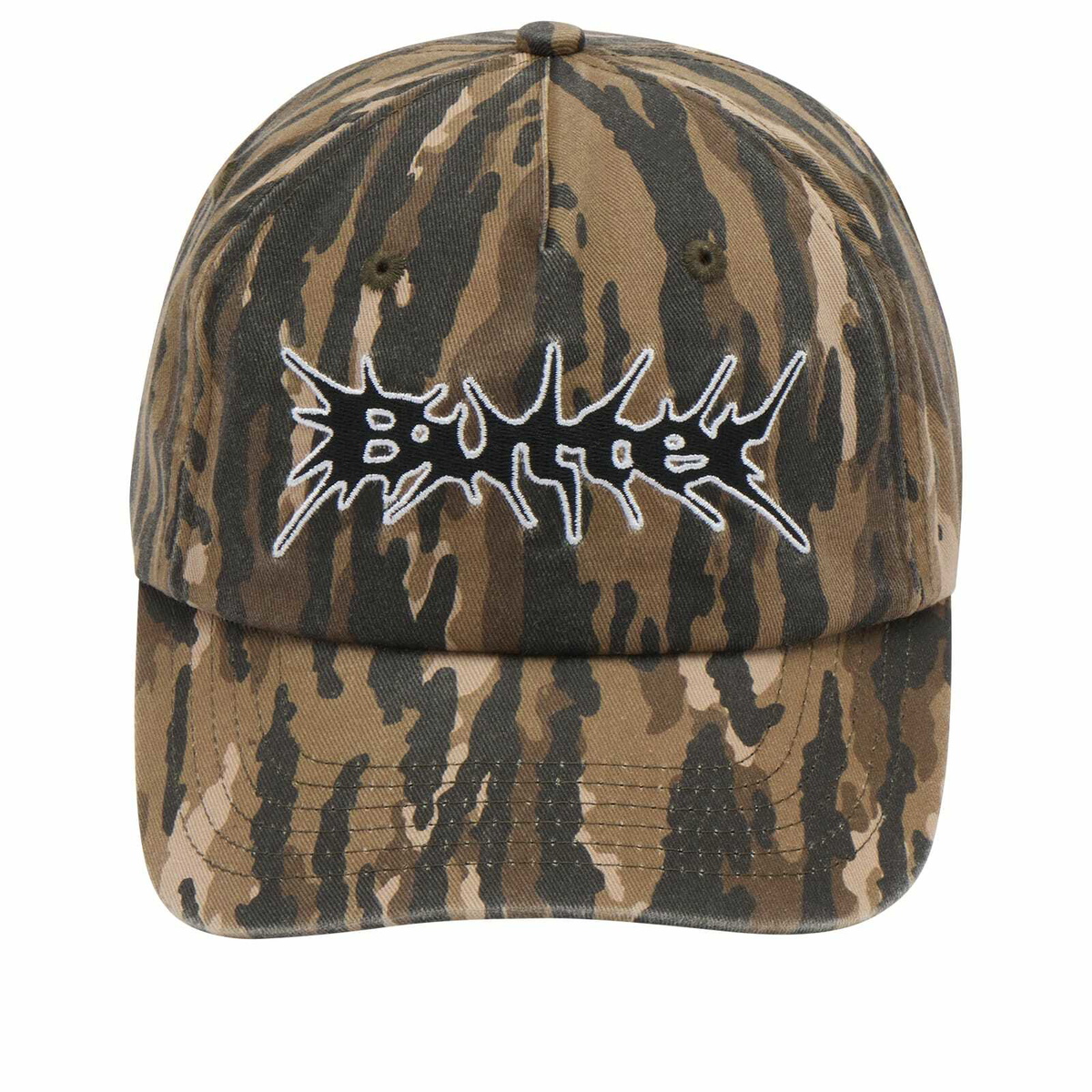 Butter Goods Men's Nail 5 Panel Cap in Frog Camo 