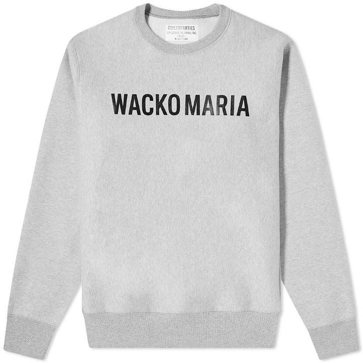 Photo: Wacko Maria Logo Crew Sweat
