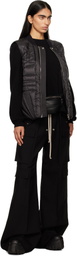 Rick Owens Moncler + Rick Owens Black Megapenta Flight Down Vest