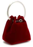 Jimmy Choo Bon Bon Velvet Bucket bag - Red - One Size