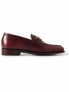 George Cleverley - Colony Horsebit Leather Loafers - Burgundy