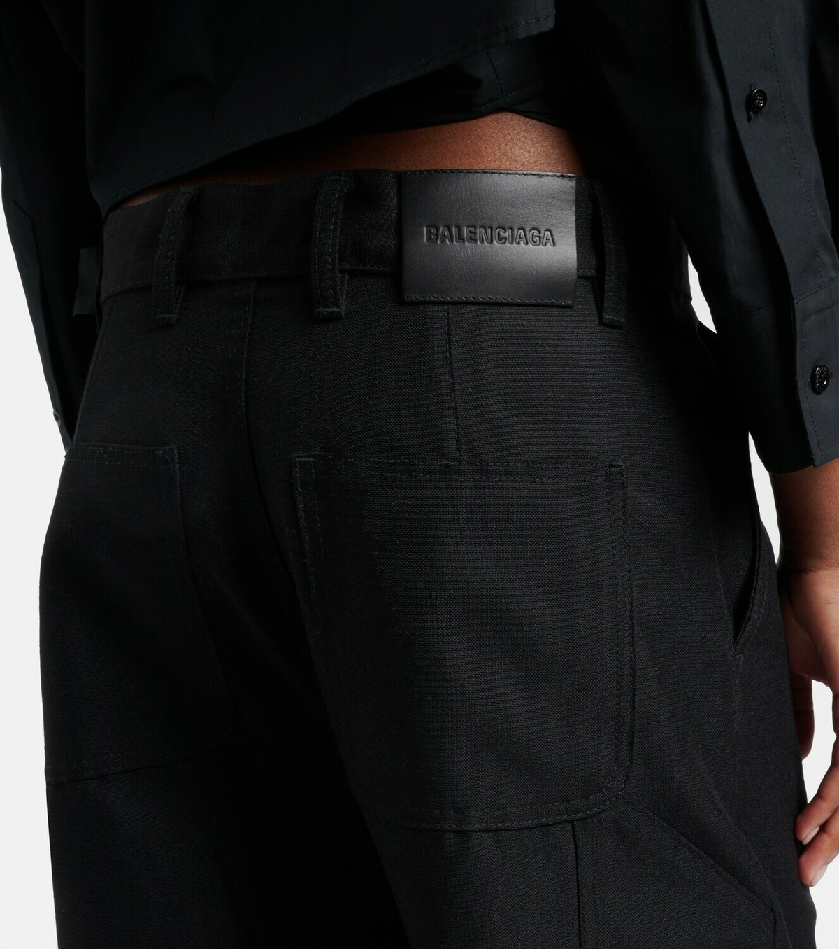 Balenciaga Wool cargo pants