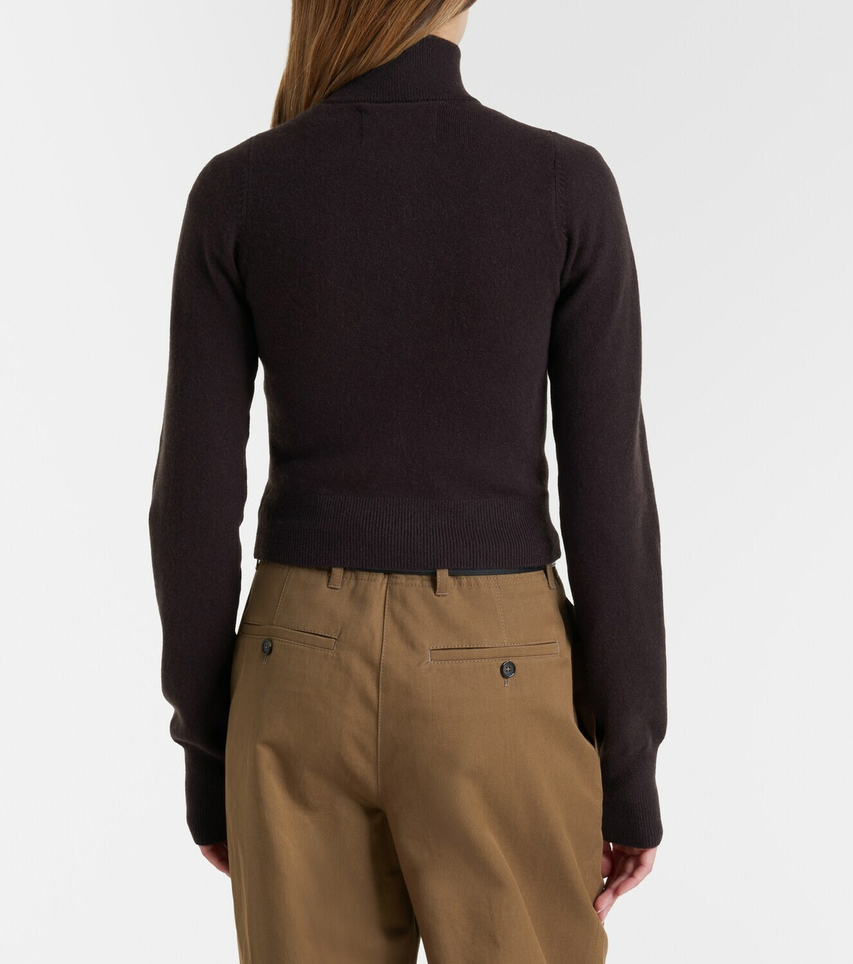 Extreme Cashmere N°302 Lemon cashmere-blend zip-up cardigan