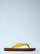 Marni Feather Embellished Sandals