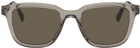 Mykita Gray & Gunmetal Holm Sunglasses