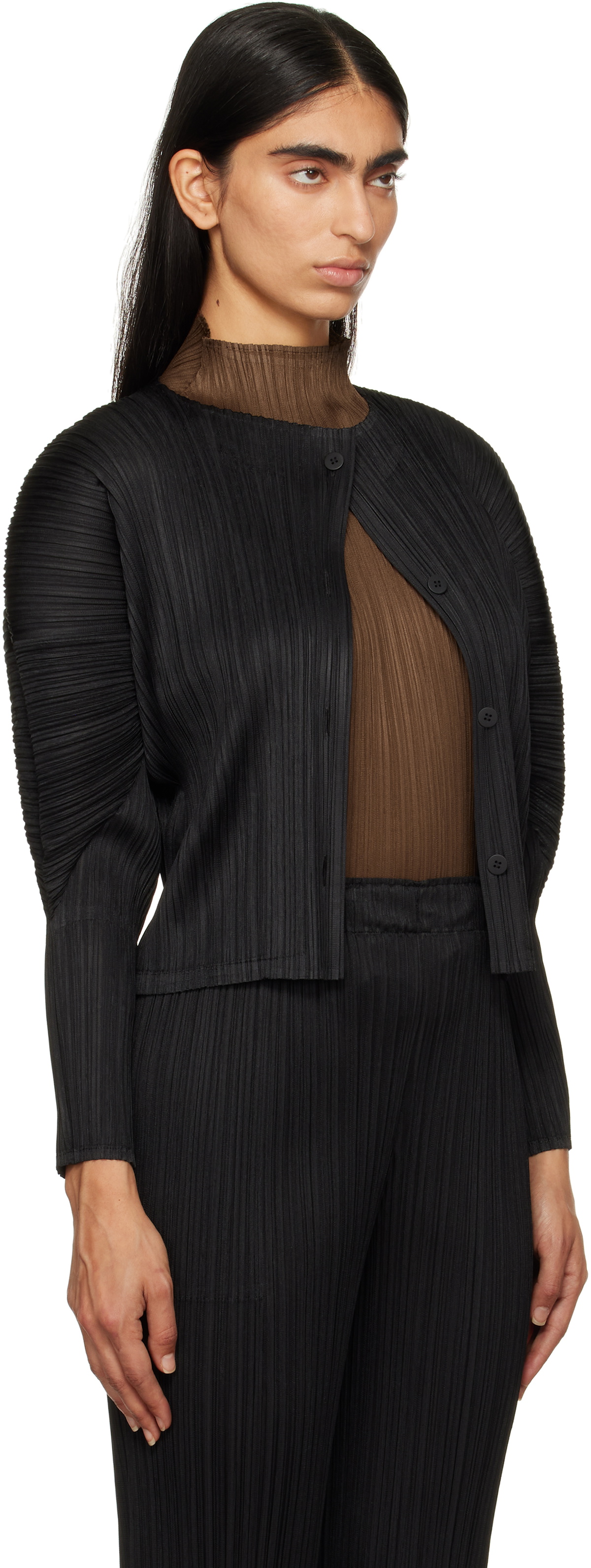 PLEATS PLEASE ISSEY MIYAKE Black Monthly Colors October