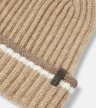 Brunello Cucinelli Ribbed-knit cashmere beanie