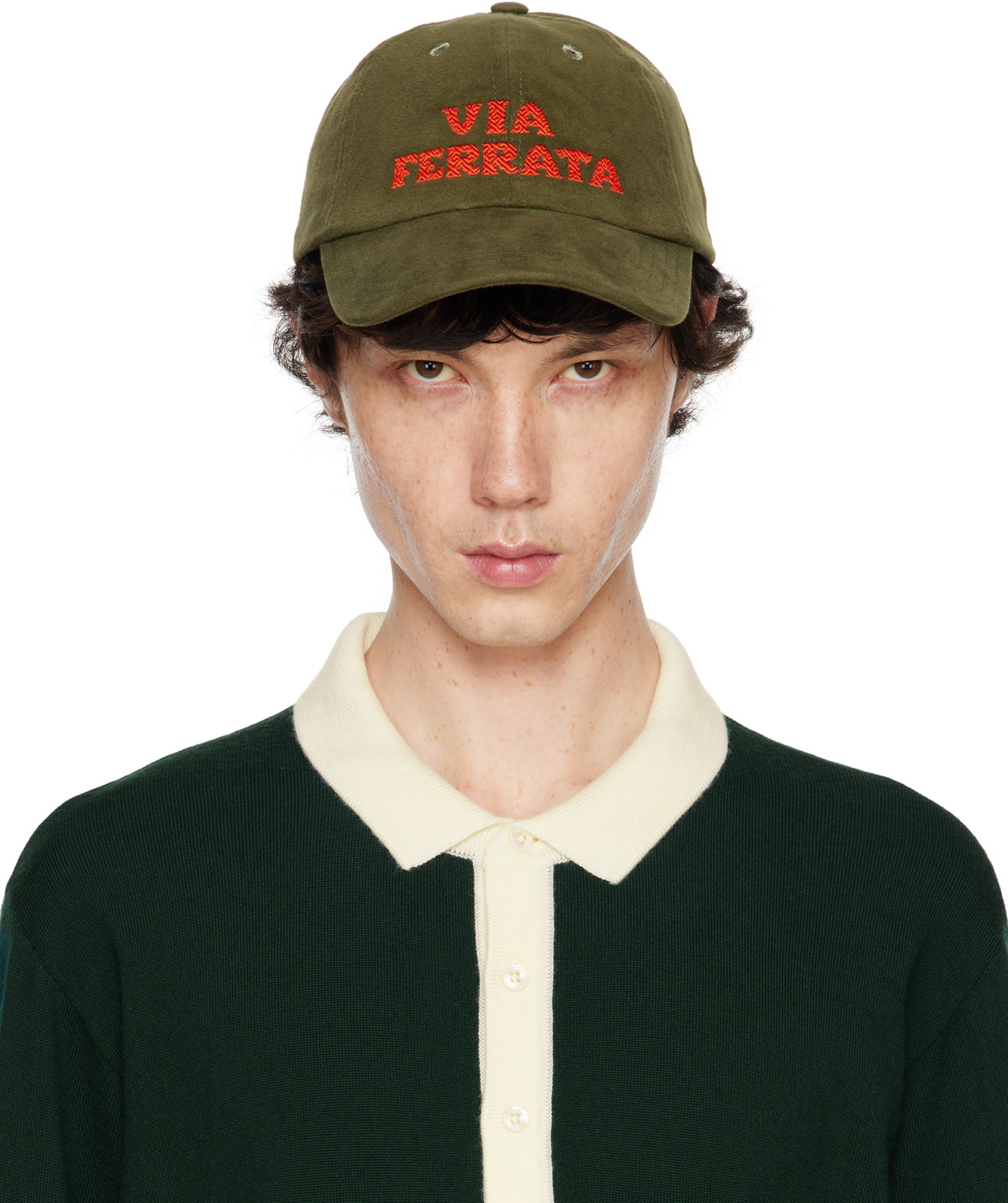 【希少】Drake'sドレイクス VIA FERRATA キャップ Drake's Via Ferrata Moleskin Hat - Olive | Baseball