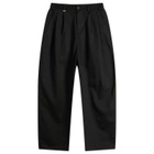 Metalwood Studio Men's Elastic Waist Baggy Pants in Black