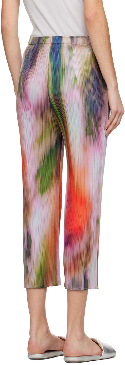 パンツ pleats please TURNIP & SPINACH pants PLEATS PLEASE ISSEY MIYAKE Multicolor Turnip & Spinach Pants