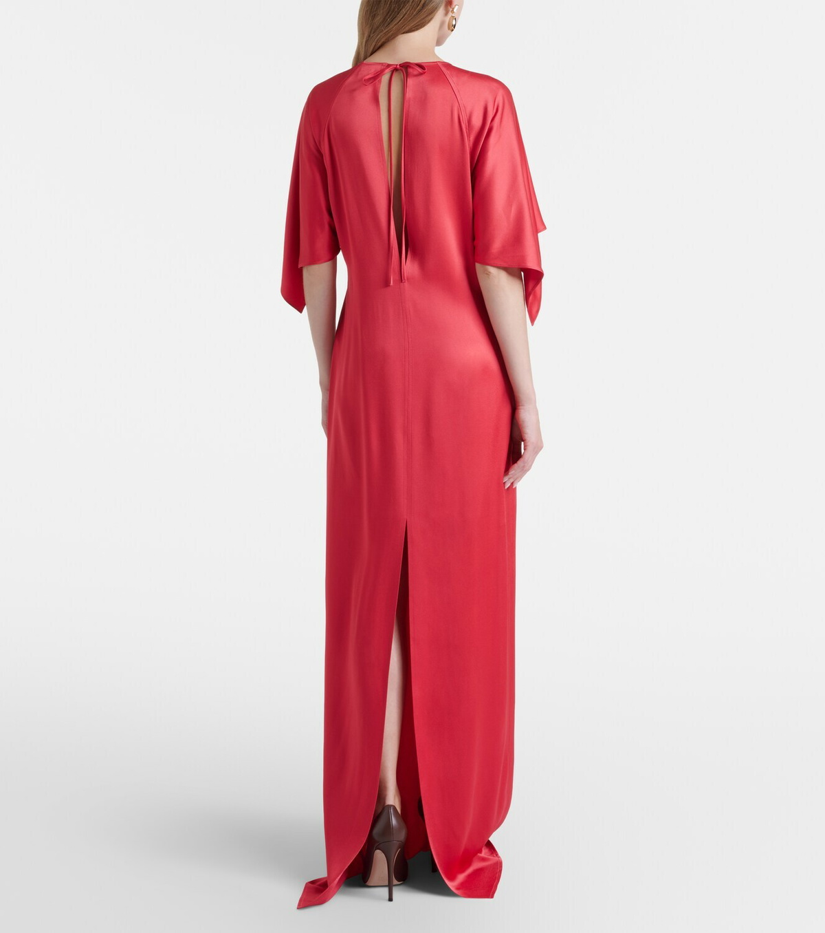 Stella McCartney Open-back satin gown