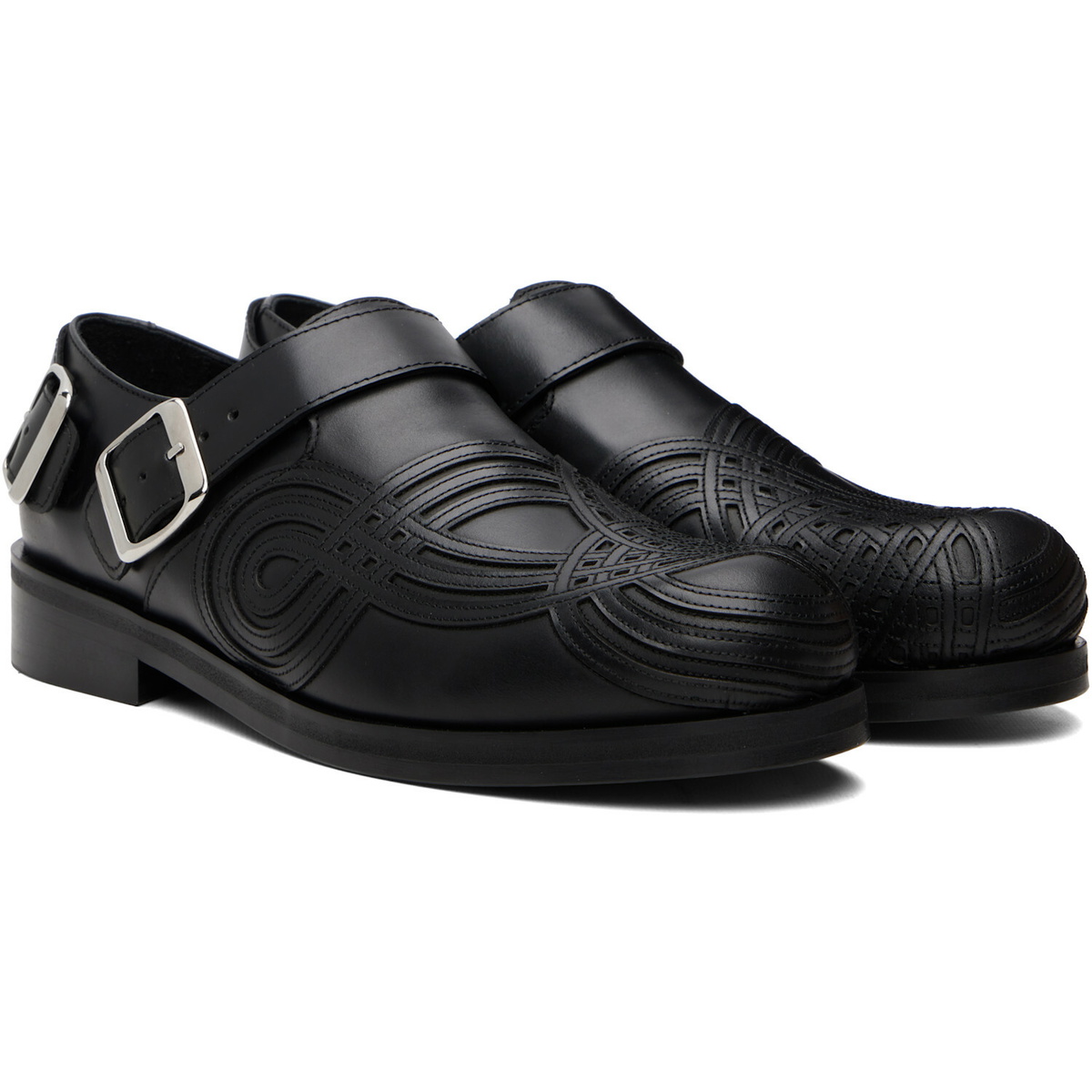 Stefan Cooke Black Braided Biker Derbys