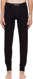 TOM FORD Black Long Johns Lounge Pants