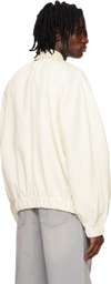 System Off-White Shirring Bomber Jacket