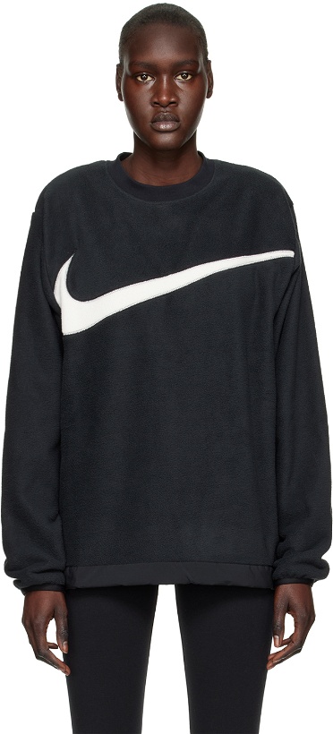 Photo: Nike Black Club Winterized Crew Sweatshirt