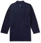 Blue Blue Japan - Indigo-Dyed Cotton-Jersey Cardigan - Blue