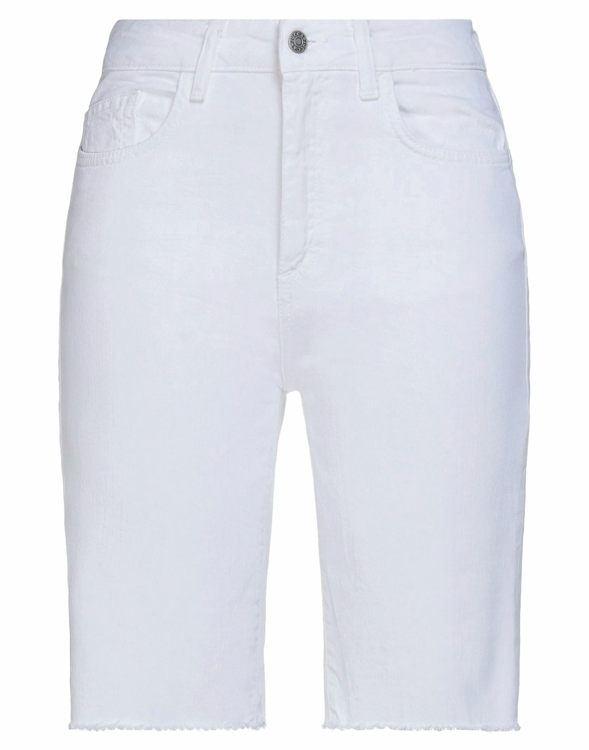 Jucca Womens Denim shorts in White