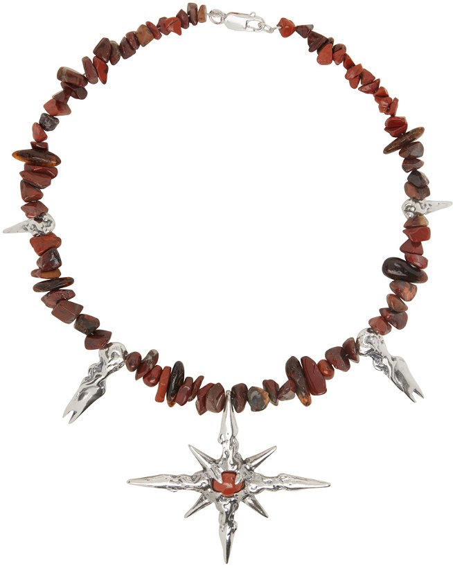 Photo: MISBHV Brown & Silver Mystical Spike Necklace