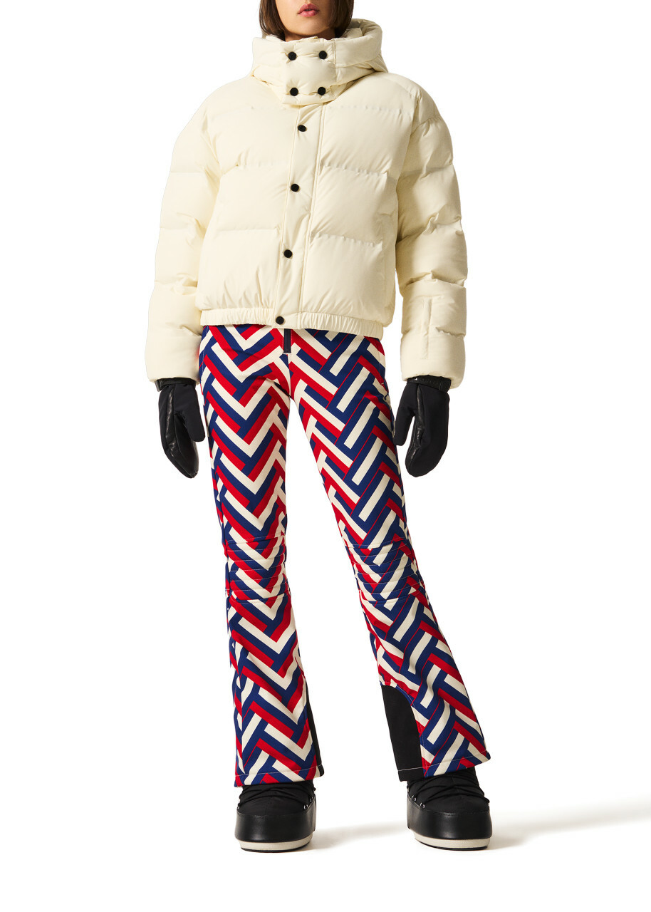 Perfect Moment Moments Puffer ski Jacket Ivory