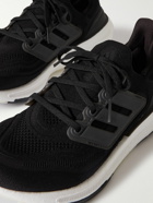 ADIDAS SPORT - Ultraboost Light Rubber-Trimmed PRIMEKNIT Running Sneakers - Black