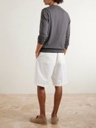 Altea - Cotton and Cashmere-Blend Sweater - Gray