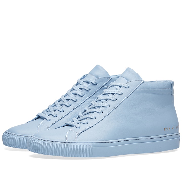 Photo: Woman by Common Projects Original Achilles Mid